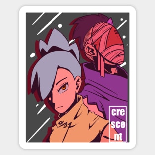 Hero & Villain Sticker